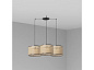 64314-48-3L MAMBO BLACK PENDANT LAMP RATTAN LAMPSHADE ø320*213 подвесной светильник Faro barcelona