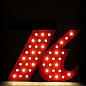 Графический светильник DelightFULL Letter K — фото 2