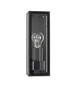 Dark Anthracite Die-Casting Aluminium & Clear Glass LED E27 1x12 Watt 220-240 Volt Bulb Excluded IP65 L: 8.6 W: 9 H: 25.8 cm