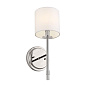 Ali 14" 1 Light Sconce Polished Nickel настенный светильник 52505PN Kichler