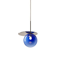 UMBRA- Suspension/Bleu et gold