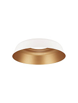Sandy White & Gold Steel Shade (2 pcs/box) D:39.2 H:9.1 cm