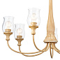 Melis 7 Light Chandelier Warm Maple  люстра 52469WMP Kichler — фото 8