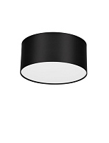 Sandy Black Aluminium & Acrylic LED 16Watt 220-240Volt 976Lm IP20 3000K D:14 H:6.5 cm