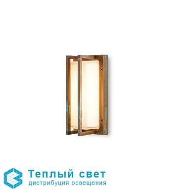 Ice Cubic rectangular 3413 уличный настенный светильник Moretti Luce