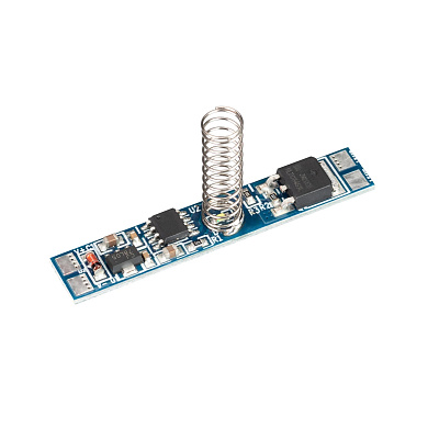 036205 Arlight Сенсорный диммер SR-RULE-DIM-TOUCH (12-24V, 1x8A, 46x8mm)