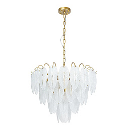 A4052LM-12SG Arte Lamp EVIE подвесная люстра с двенадцатью плафонами белого цвета