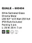 600404 QUALE Novaluce светильник LED E27 1x12W IP20