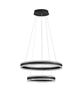 Triac Dimmable Sandy Black Aluminium, Steel &Acrylic LED 69Watt 220-240Volt 4565Lm IP20 3000K D:60 H:140 cm