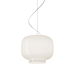 FN210073L_11 Foscarini Chouchin подвесной светильник со стеклянным плафоном цилиндрической формы