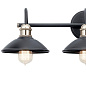 Clyde 3 Light Vanity Light Black настенный светильник 45945BK Kichler — фото 2