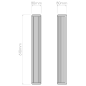 1380012 Versailles 600 LED настенный светильник Astro Lighting 8483