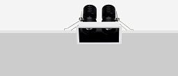 Встраиваемый светильник Hap 120 Flexalighting