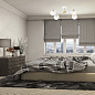 1130/4PL White Escada Avignon потолочный светильник, 60Вт, белый;коричневый — фото 2