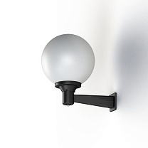 Moon N° 5; Opal PMMA E27 105W Detector; Dark black