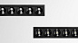 BLACK FOSTER RECESSED 3 потолочный встраиваемый светильник, Arkoslight — фото 3