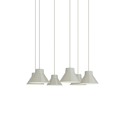 Top Pendant Cluster подвесной светильник Muuto White / Grey TOPCL21A0103