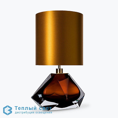 Diamond   Small настольная лампа Bella Figura tl700 tobacco clear angled large