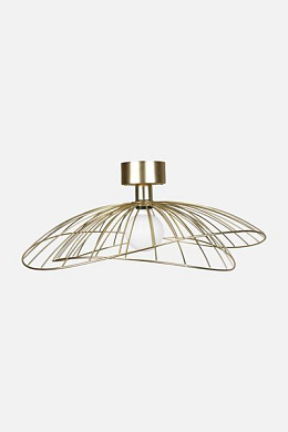 Ray Brushed Brass Globen Lighting настенно-потолочный светильник