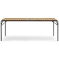 608064 Normann Copenhagen Vig Стол 90x200 см, дерево робиния / черный — фото 1