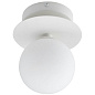 694118 Globen Lighting Art Deco Настенный/потолочный светильник, белый — фото 1