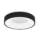 Triac Dimmable Sandy Black Aluminium & Acrylic LED 30 Watt 220-240 Volt 1845Lm 3000K IP20 D: 38 H: 9 cm