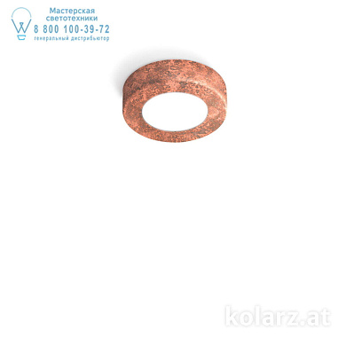 Kolarz CLICK A1344.10R.VinCu точечный светильник kupfer ø12cm высота 3cm 1 лампа gx53