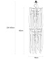 Подвесной светильник SERIP Waterfall Straw — фото 5