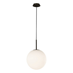 C3946180N ACB Iluminacion Parma подвесная люстра со стеклянным плафоном чёрного цвета