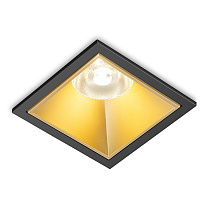 Потолочные светодиодные светильники Led technology NEW KUB IN 11.30 W FW NO DIM золотой + черный