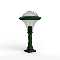 Dallas N° 6; Smoked polycarbonate E27 75W; British green