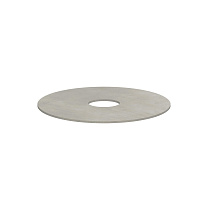 LUNIZ FOOT CERAMIC DISK Ø70CM CEMENTO LUMINOSO