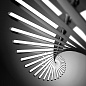 214258/13 Vibia Rhythm Vertical подвесной светильник от белого — фото 4