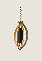 Bright Gold shown with 4 Tall Cylinder in Truffle Silk with Champagne lining