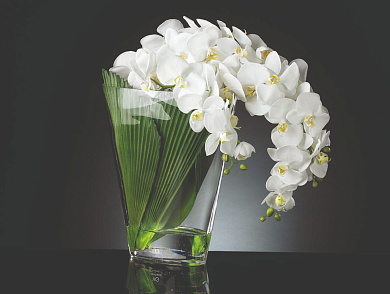 VASE PHALENO CASCADE Ткань Искусственное растение VGnewtrend