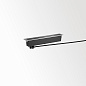 LOGIC LINEAR 440 WALLGRAZER AG 927 INOX нерж. сталь Delta Light линейный грунтовый светильник — фото 3
