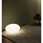 12218 Linea Light Oh! Smash TE M сферический светильник сатиновый белый — фото 2