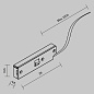 TRA184B-1B-100 Maytoni Accessories for tracks Levity Комплектующие для систем освещения с токоведущими элементами Черный — фото 5