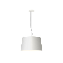 492510 Vibia Warm подвесной светильник белого цвета с цилиндрическим абажуром