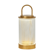 Tawa Accent Rechargeable Table Lamp натуральная латунь