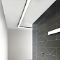 9141 Linea Light Igloo AP M DALI средний прямоугольный потолочный и настенный светильник белый — фото 2