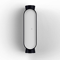 Ibuk N° 1; Polycarbonate white Built-in LED 3000°K warm white 3x4.5W 10 / 10°; Velvet black