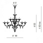 Metal Lux Dedalo SP 12L люстра с 12 лампами патинированный 192.112.06 — фото 3