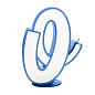 Графический светильник DelightFULL Letter O — фото 5