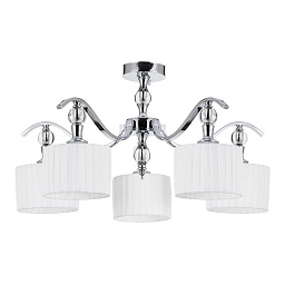 A4038PL-5CC Arte Lamp IBIZA потолочная люстра с пятью плафонами белого цвета