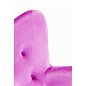 82662 Кресло Black Vicky Velvet Purple Kare Design