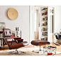 20119521 LTR Vitra Журнальный столик тёмный дуб с чёрными ножками — фото 3