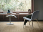 10776 Muuto Soft Приставной столик Ø41x40 см, массив дуба / серый — фото 1