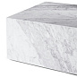 71009-002260 Audo Copenhagen Plinth Низкий журнальный столик 100x60 см, каррарский мрамор — фото 6
