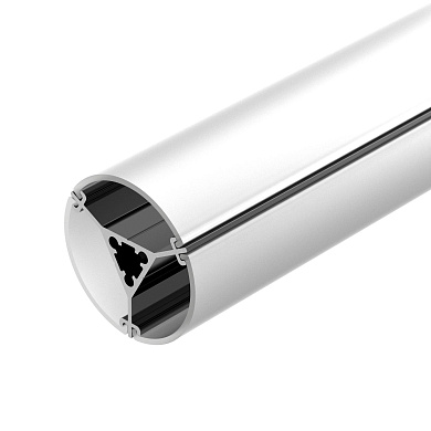 050250 Arlight Профиль ROUND-D36-360-2500 ANOD BLACK